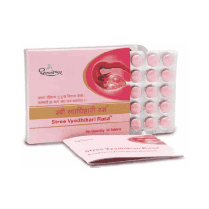 Dhootapapeshwar Streevyadhihari Rasa (30 Tablets)
