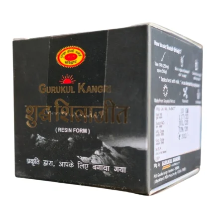 Gurukul Kangri Shudh Shilajit for Natural Energy and Immunity